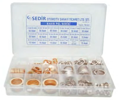 CMC R DİŞ BAKIR R DİŞ ALÜM PUL SETİ · 153504004 — Temsilî görsel